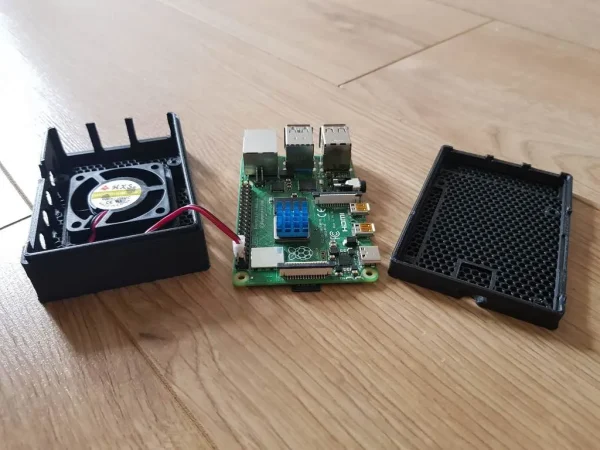 montare carcasa raspberry pi 4